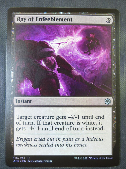 Ray of Enfeeblement Foil - Mtg Card #2C6