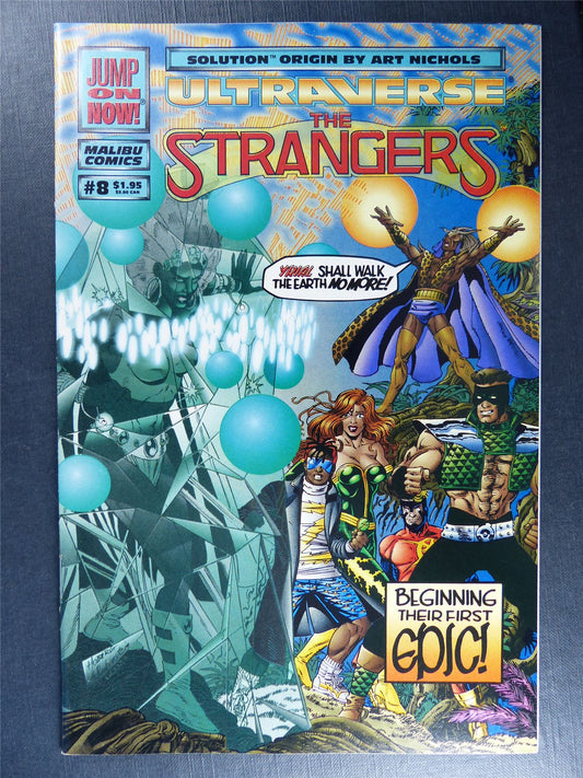 The STRANGERS #8 - Malibu Comics #PY