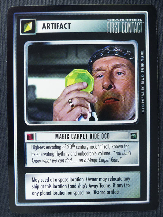 Magic Carpet Ride OCD - FC - Star Trek Cards #16Y