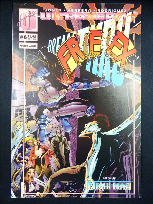 FREEX Breakthru #6 - Ultraverse Comic #334