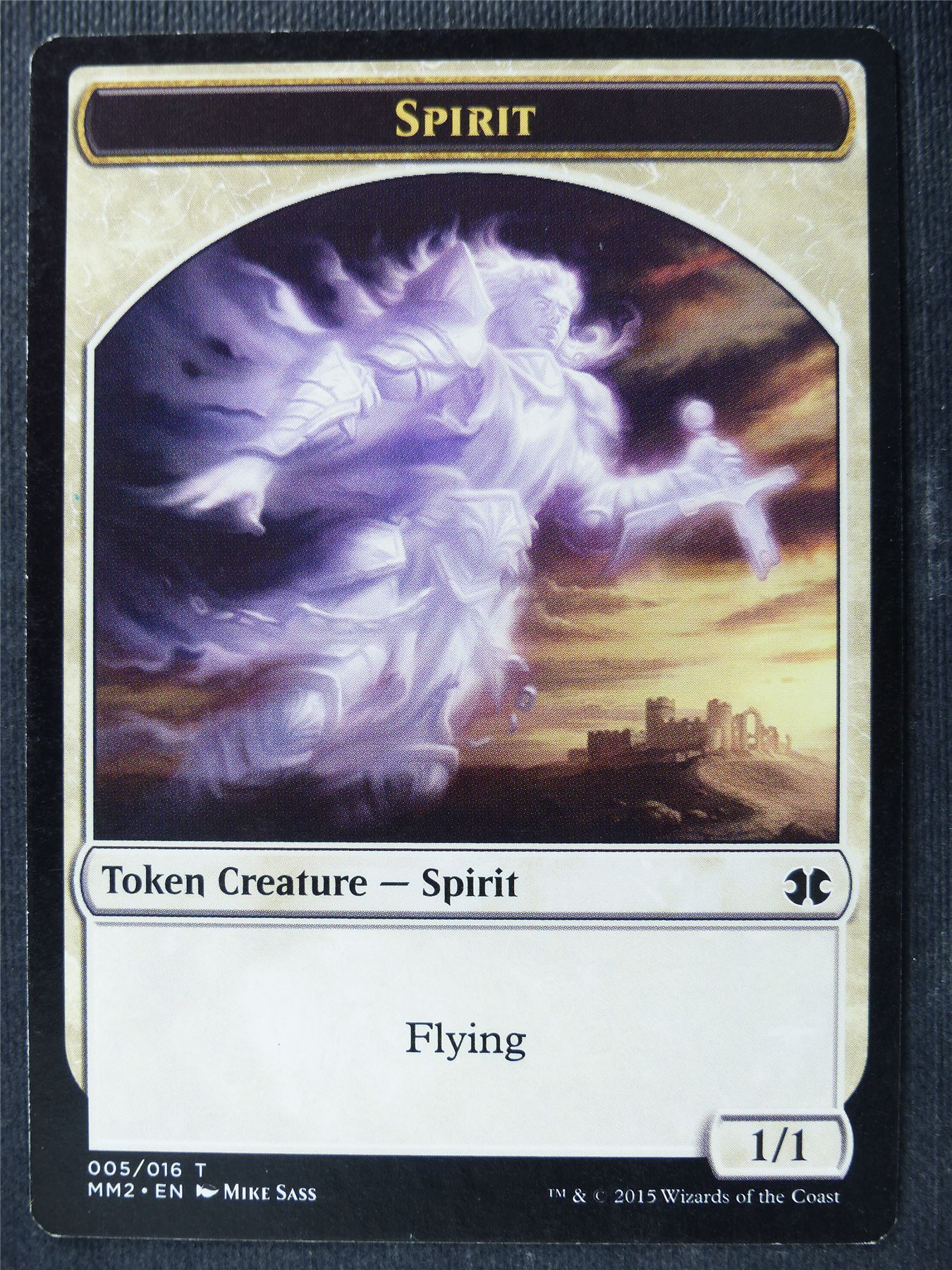 Spirit Token - Mtg Card #3ZD