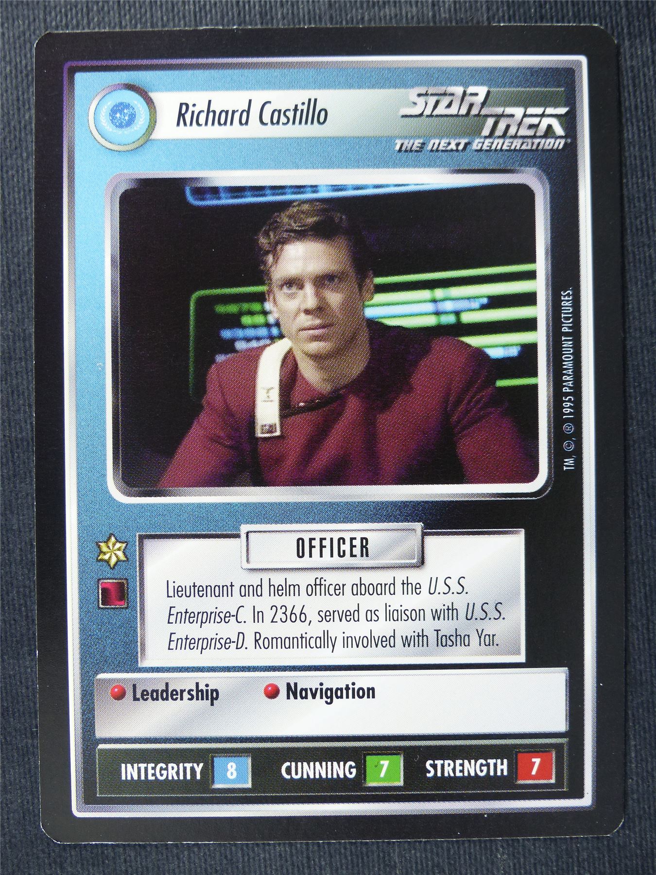 Richard Castillo - NG - Star Trek Cards #148