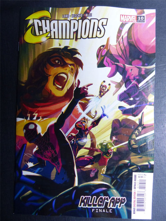 CHAMPIONS Killer App Finale #10 - Dec 2021 - Marvel Comics #CA