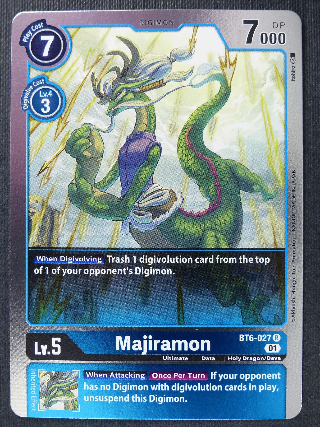 Majiramon BT6-027 R - Digimon Card #271