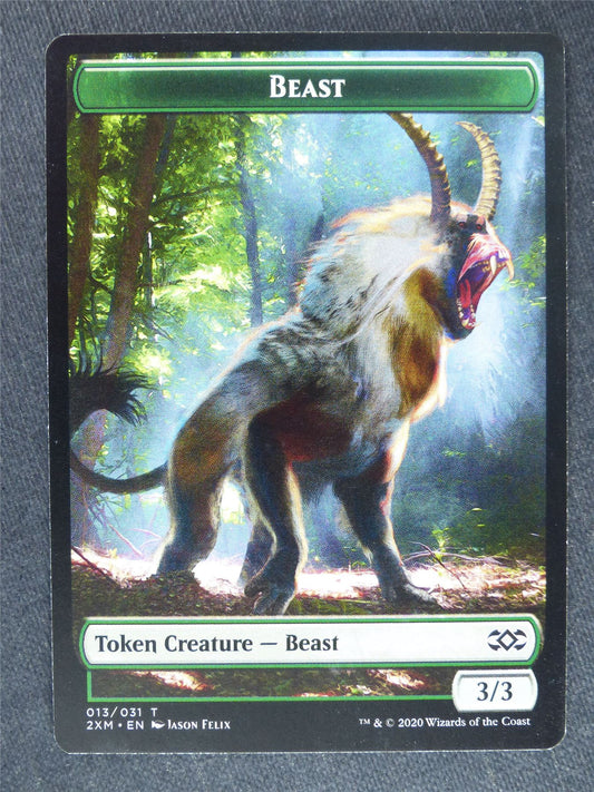 Beast Token - Mtg Magic Cards #MY