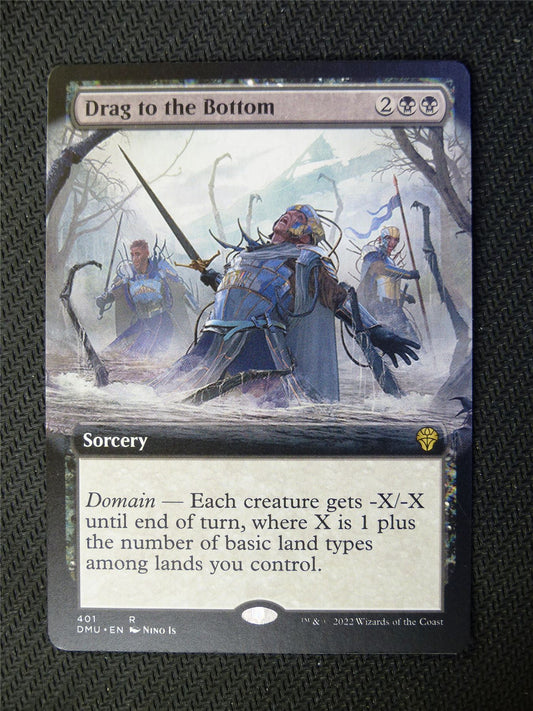 Drag to the Bottom Borderless - Dominaria United - Mtg Card #7TI