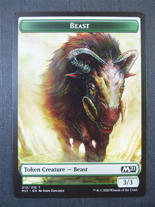 Beast Token - Mtg Card #8WU