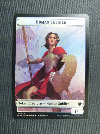 Wolf / Human Soldier Token Foil  #3JI