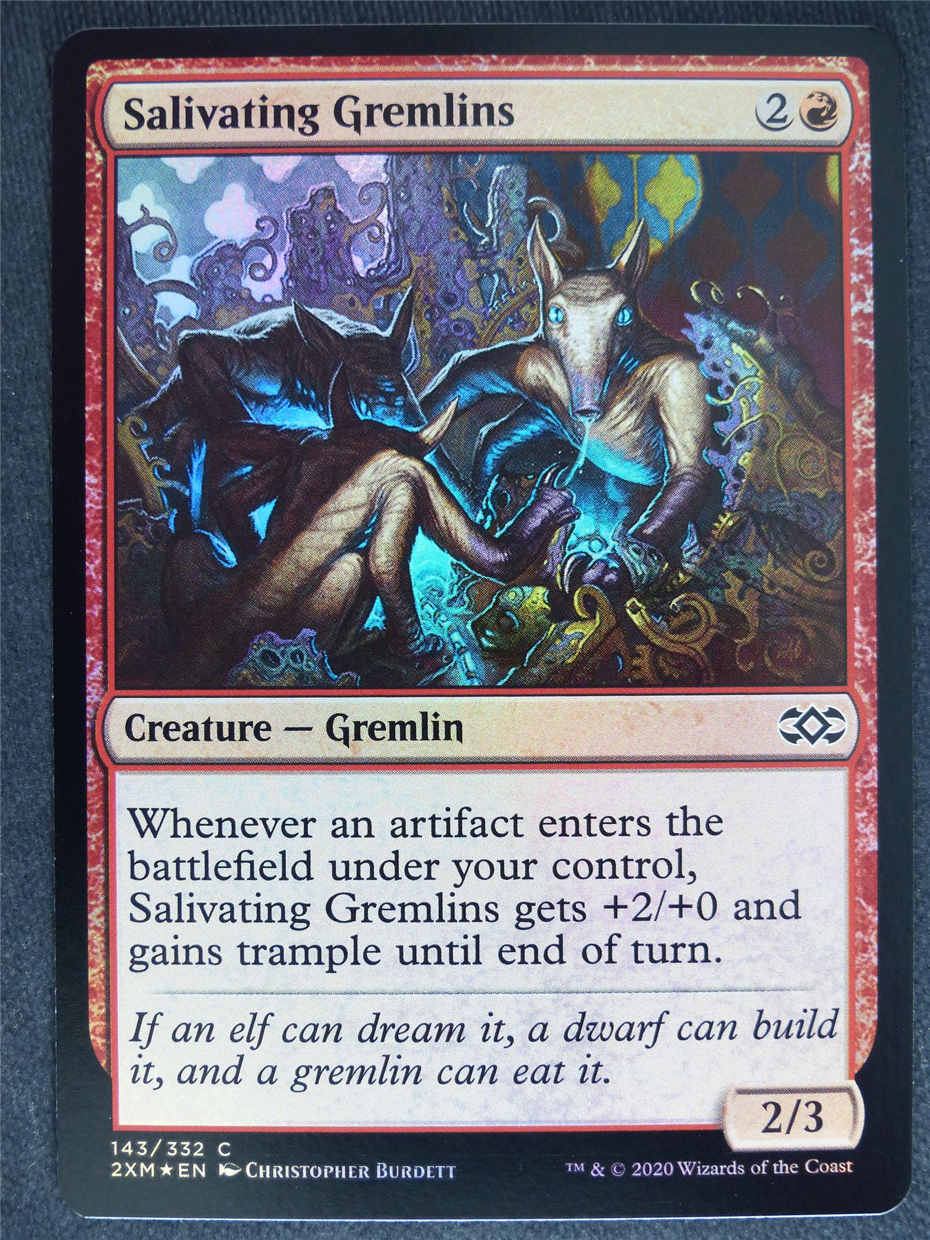 Salivating Gremlins Foil - Double Masters - Mtg Magic Cards #34