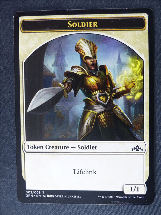 Soldier Token - Mtg Magic Cards #Q8