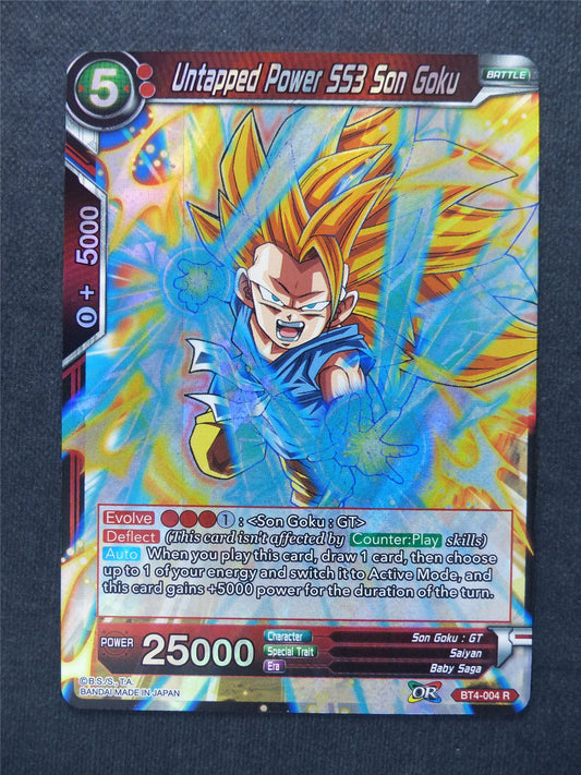 Untapped Power SS3 Son Goku - Dragon Ball Super Cards #34