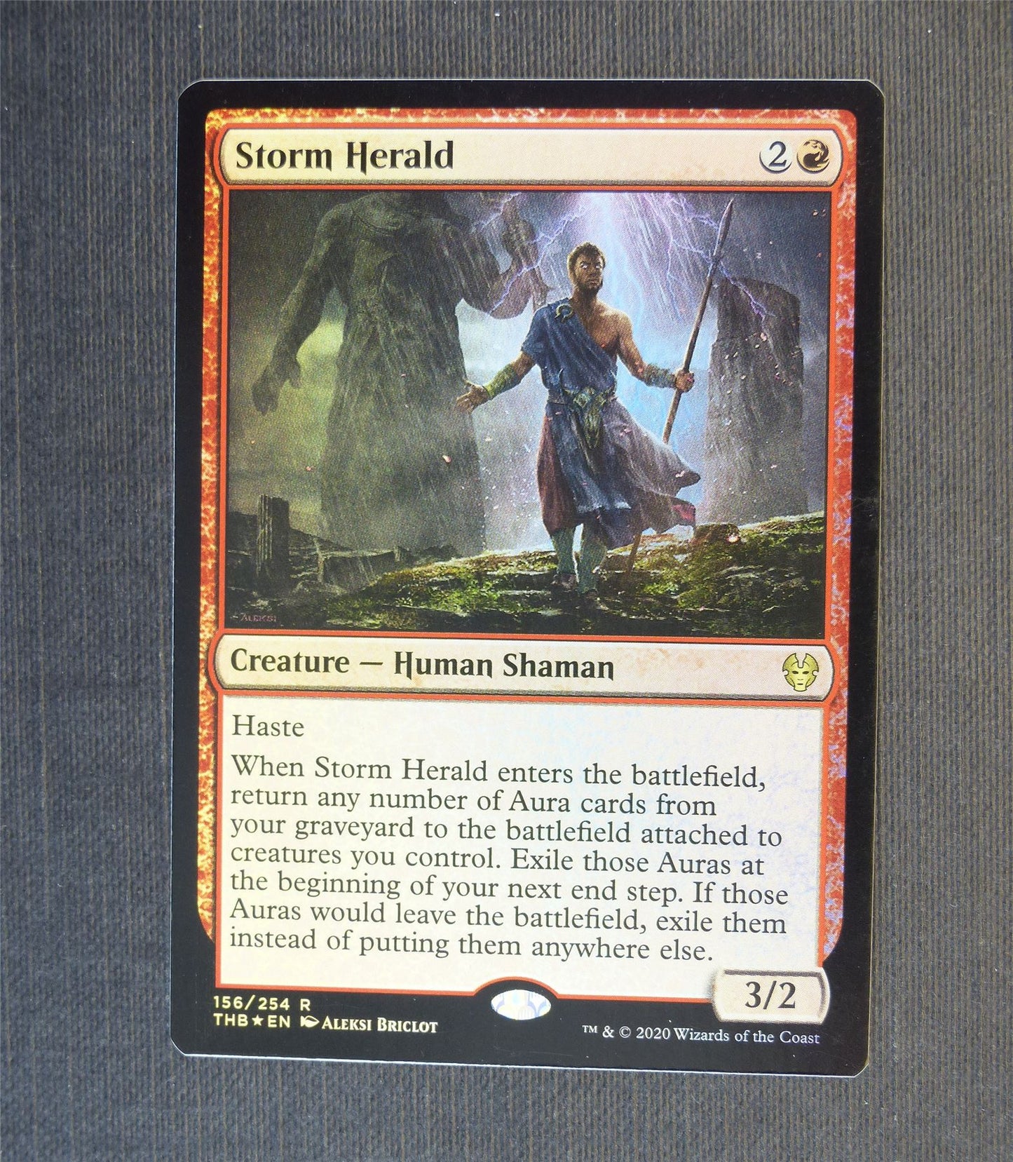 Storm Herald Foil - Mtg Magic Cards #4V7