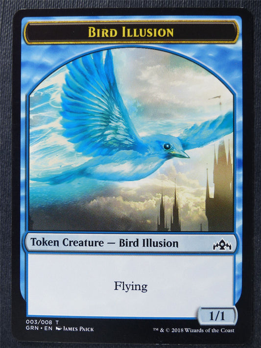 Bird Illusion Token - Mtg Card #4Q9