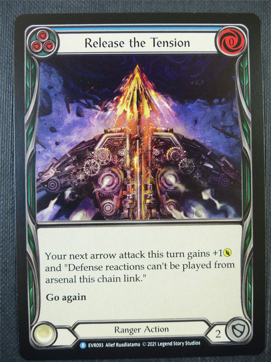 Release the Tension Blue - 1st ed Everfest - Flesh & Blood Card #6I1