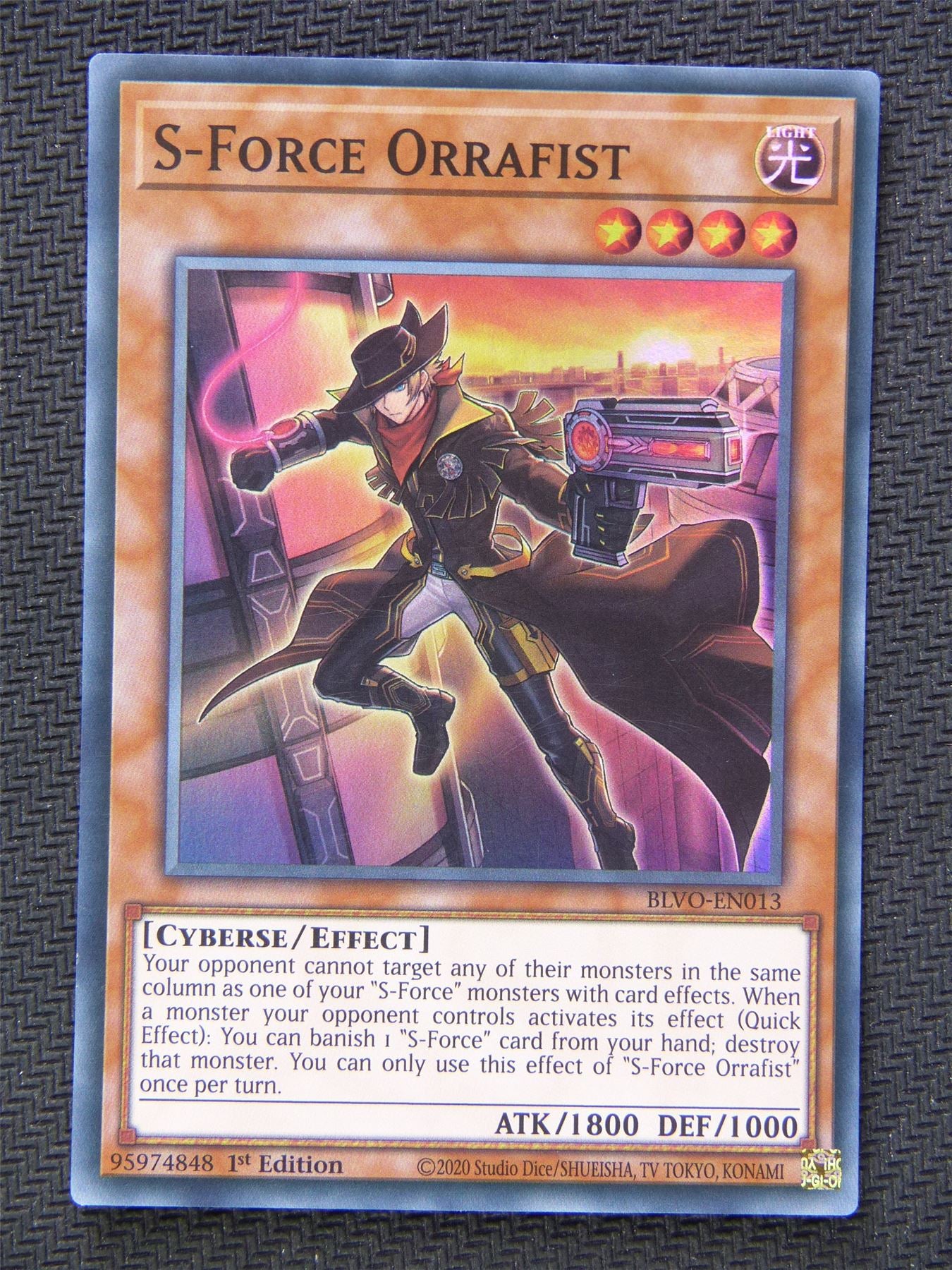 S Force Orrafist BLVO - Super Rare - Yugioh Card #5TH