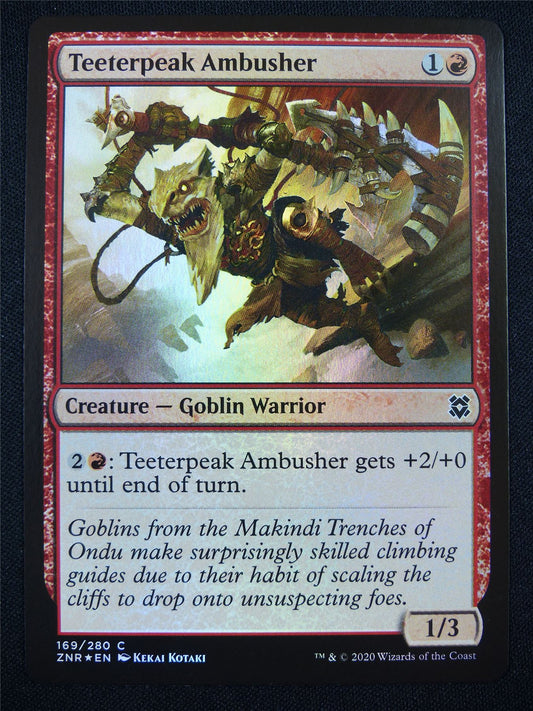 Teeterpeak Ambusher Foil - Mtg Card #1JW