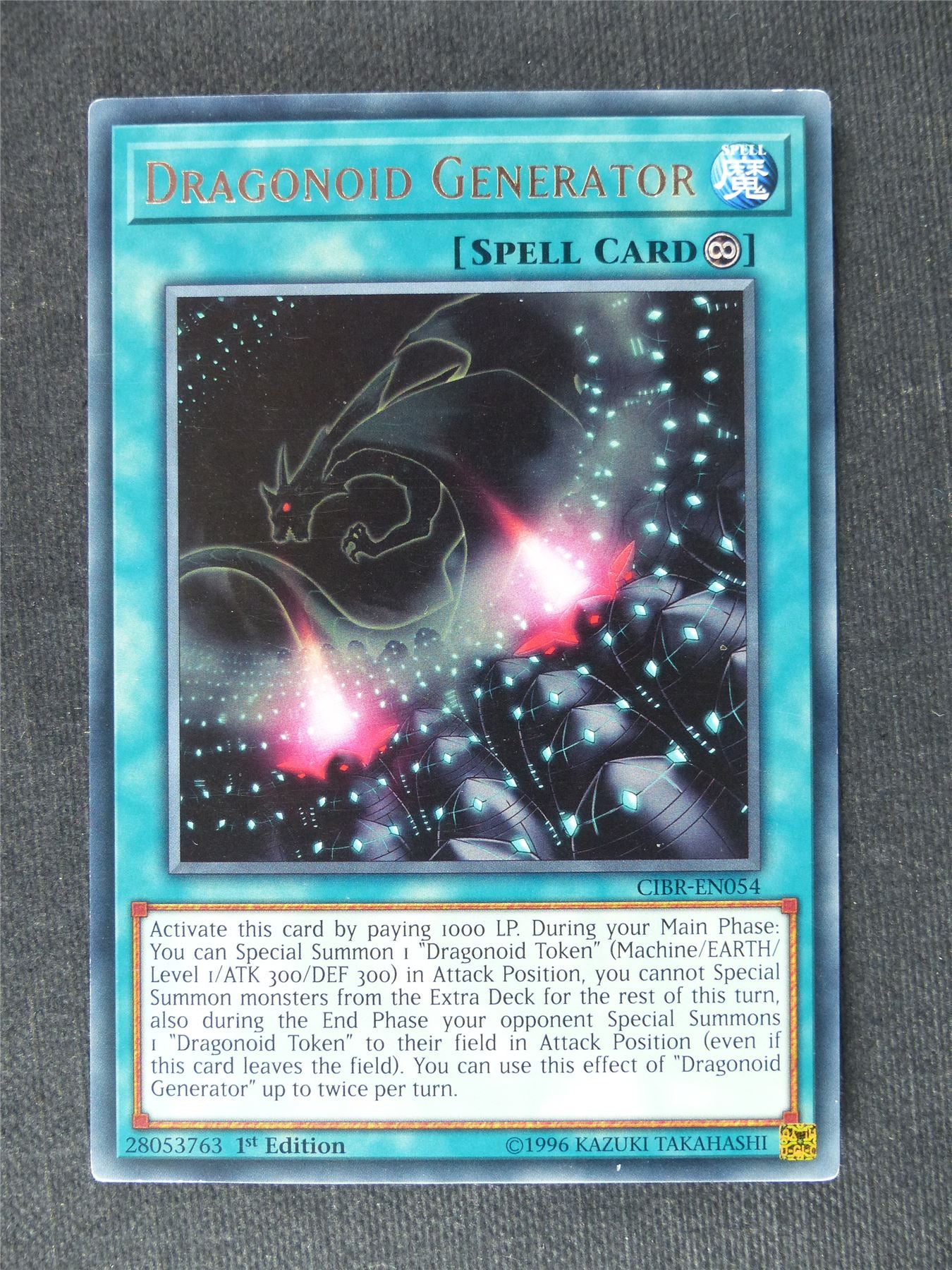 Dragonoid Generator CIBR Rare - 1st ed - Yugioh Cards #QP