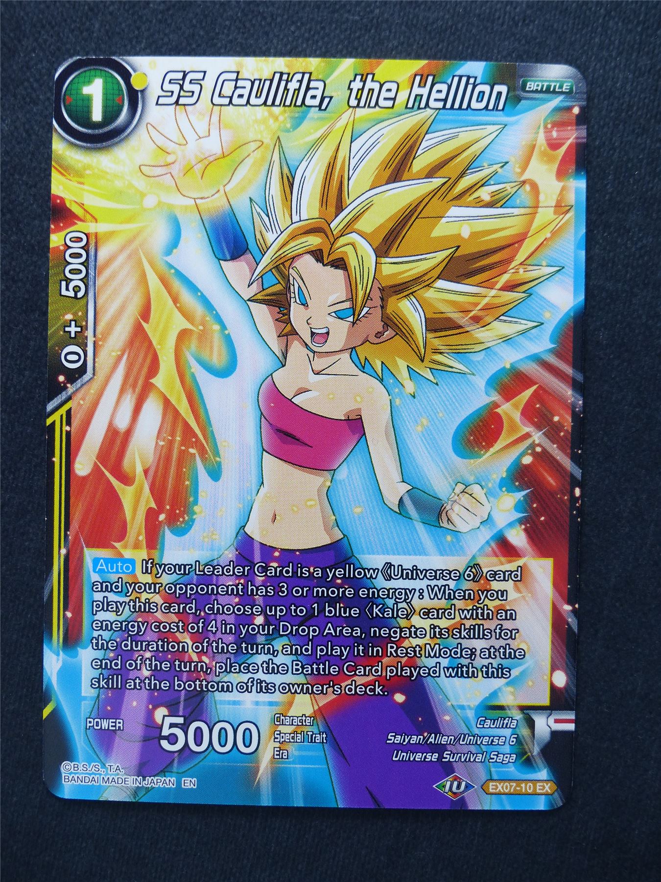 SS Caulifla the Hellion - Dragon Ball Super Cards #10L