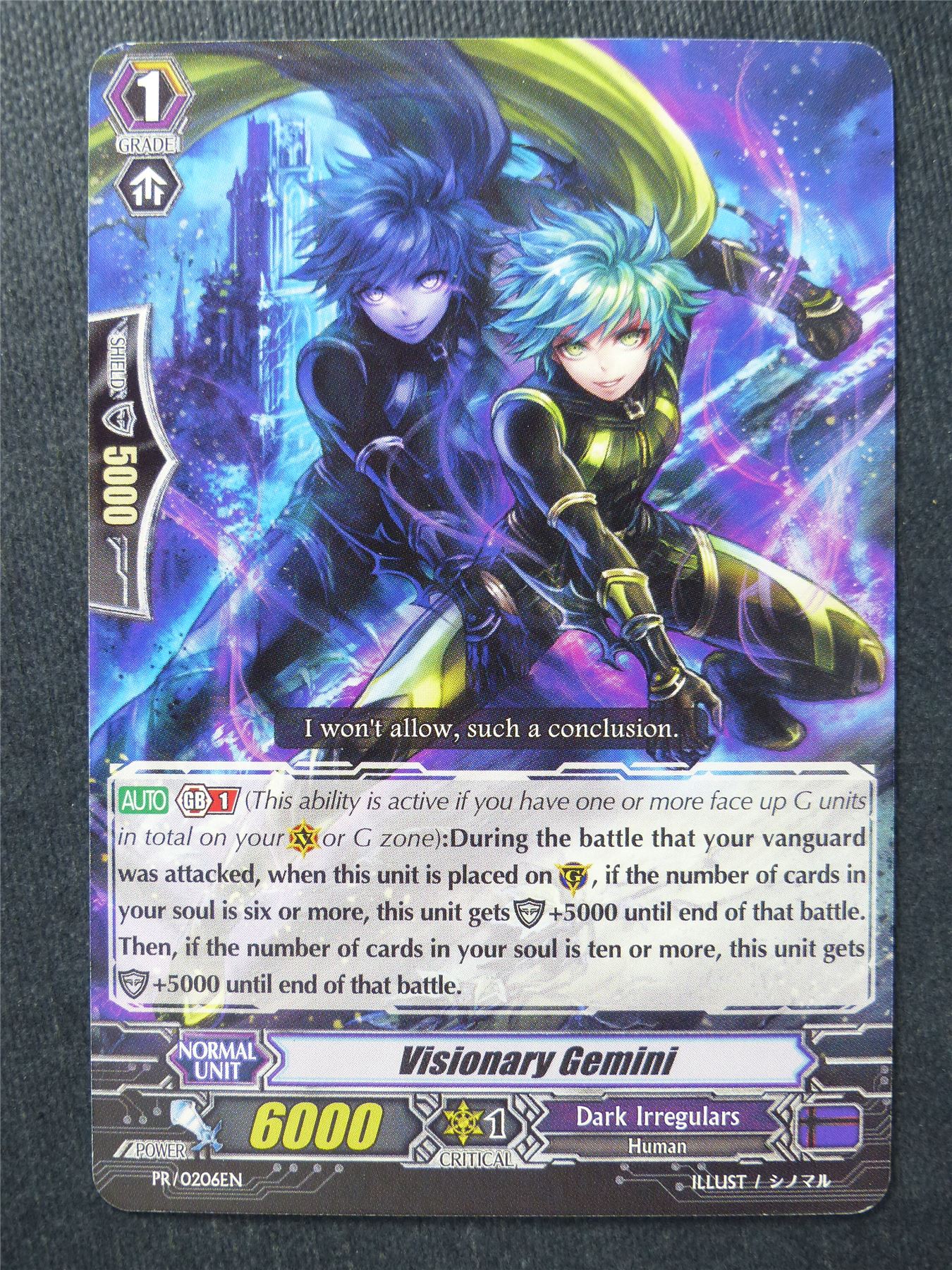 Visionary Gemini Promo - Vanguard Cards #ND