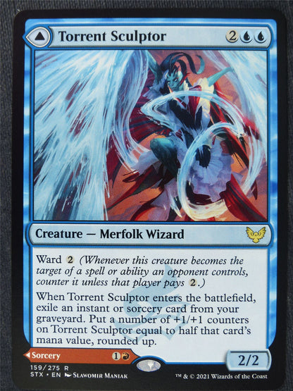 Torrent Sculptor / Flamethrower - Mtg Magic Cards #OY