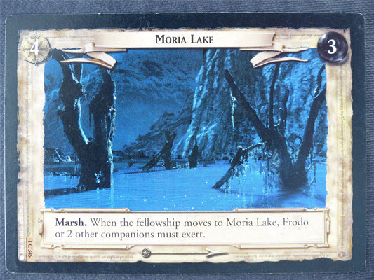 Moria Lake 1 C 346 - played - LotR Cards #IQ