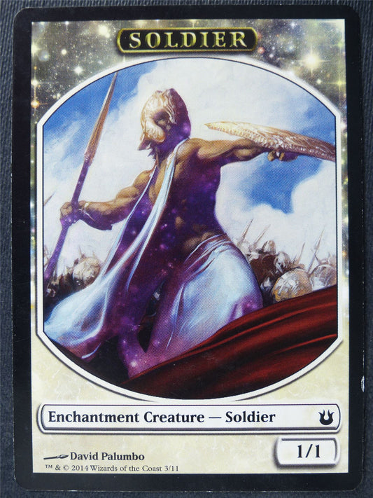 Soldier Enchantment Token - Mtg Card #3S3