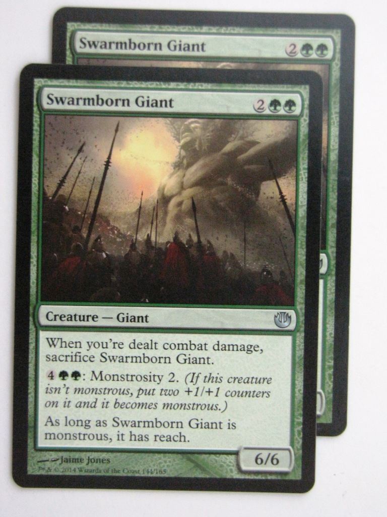 MTG Magic Cards: SWARMBORN GIANT x2 Journey to Nyx # 24E16