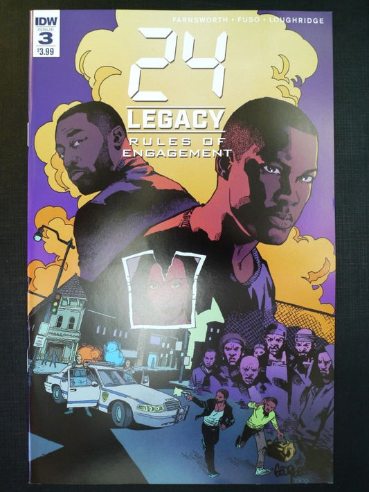 IDW: 24 LEGACY: RULES OF ENGAGEMENT #3 JULY 2017 # G97