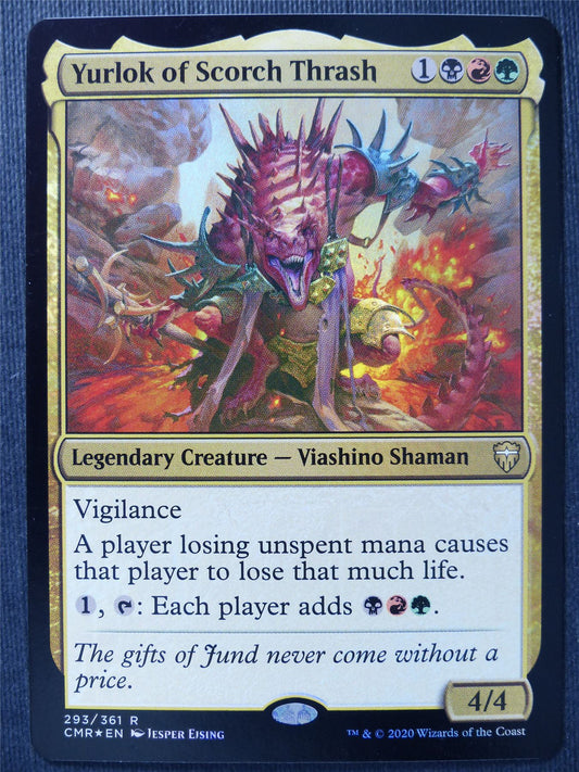 Yurlok of Scorch Thrash Foil - Mtg Magic Cards #G7