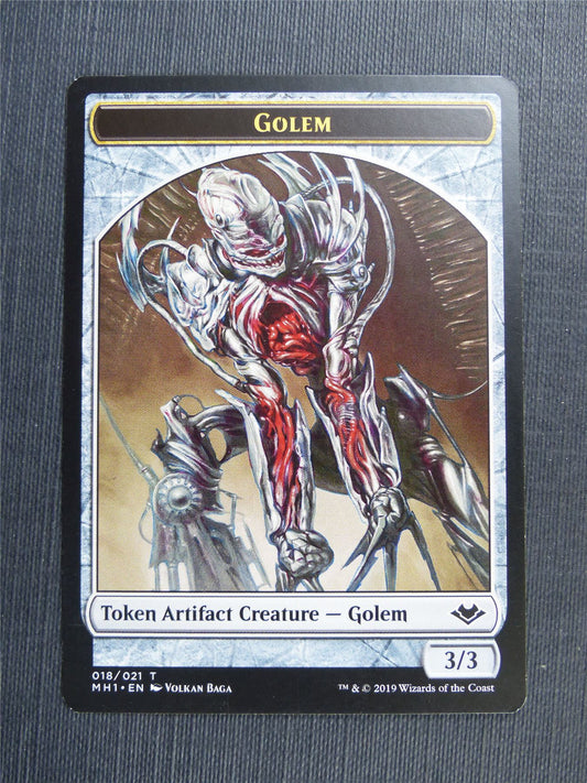 Golem / Shapeshifter - Mtg Magic Token Cards #4NZ