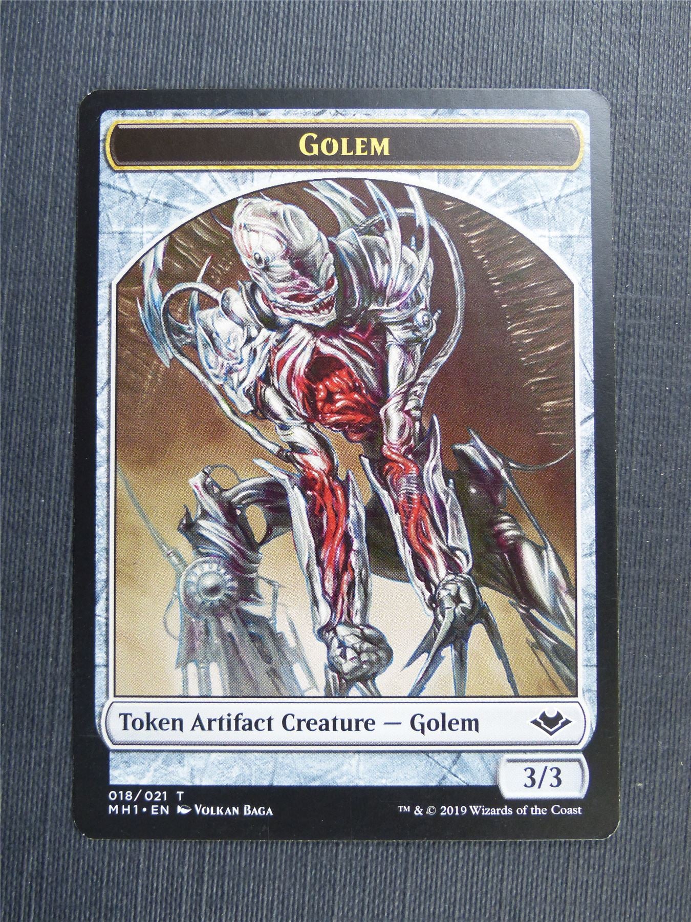 Golem / Shapeshifter - Mtg Magic Token Cards #4NZ