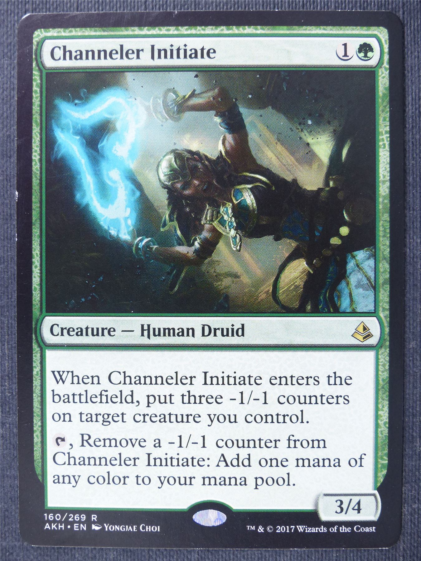 Channeler Initiate - Mtg Magic Cards #2W6