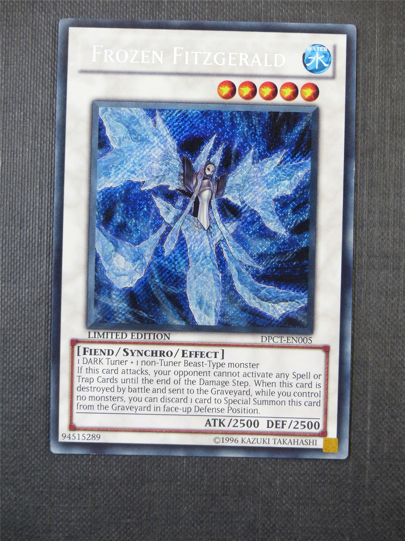 Frozen Fitzgerald - Yugioh Card #9ME