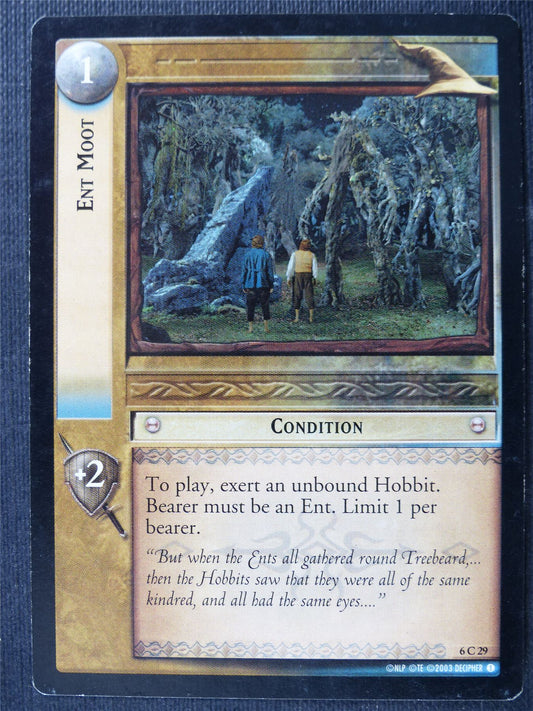 Ent Moot 6 C 29 - LotR Card #473