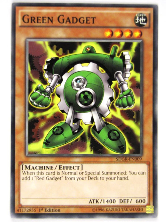 Yugioh Cards: GREEN GADGET SDGR # 21B86