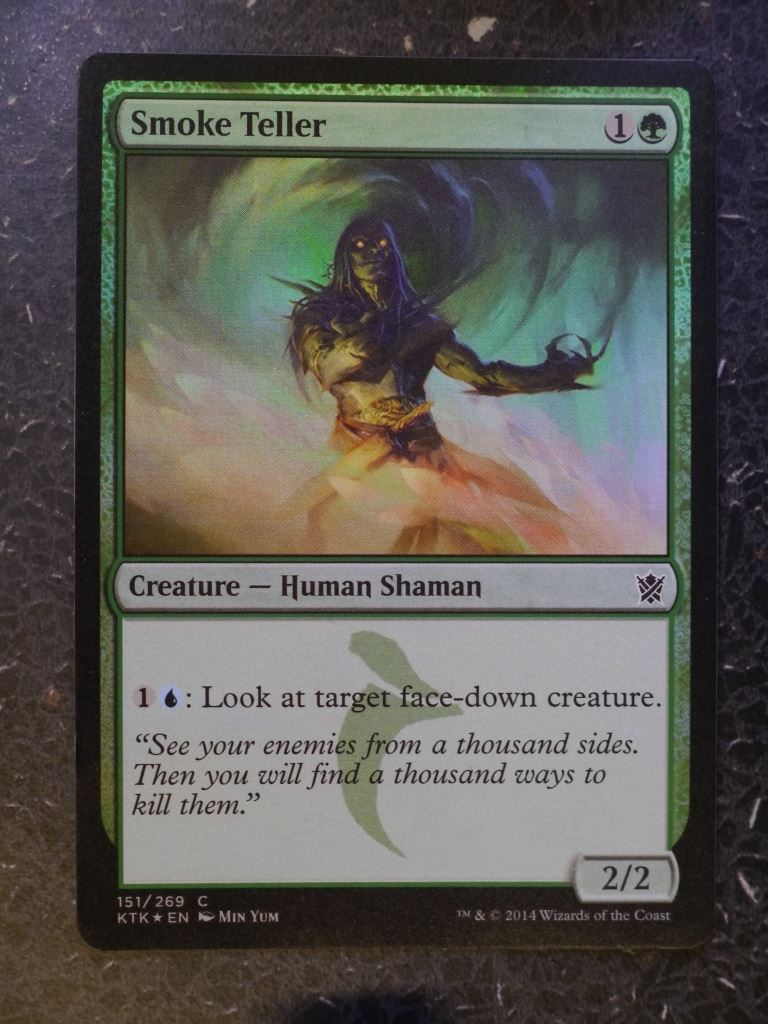 MTG Cards: SMOKE TELLER FOIL # 5B30