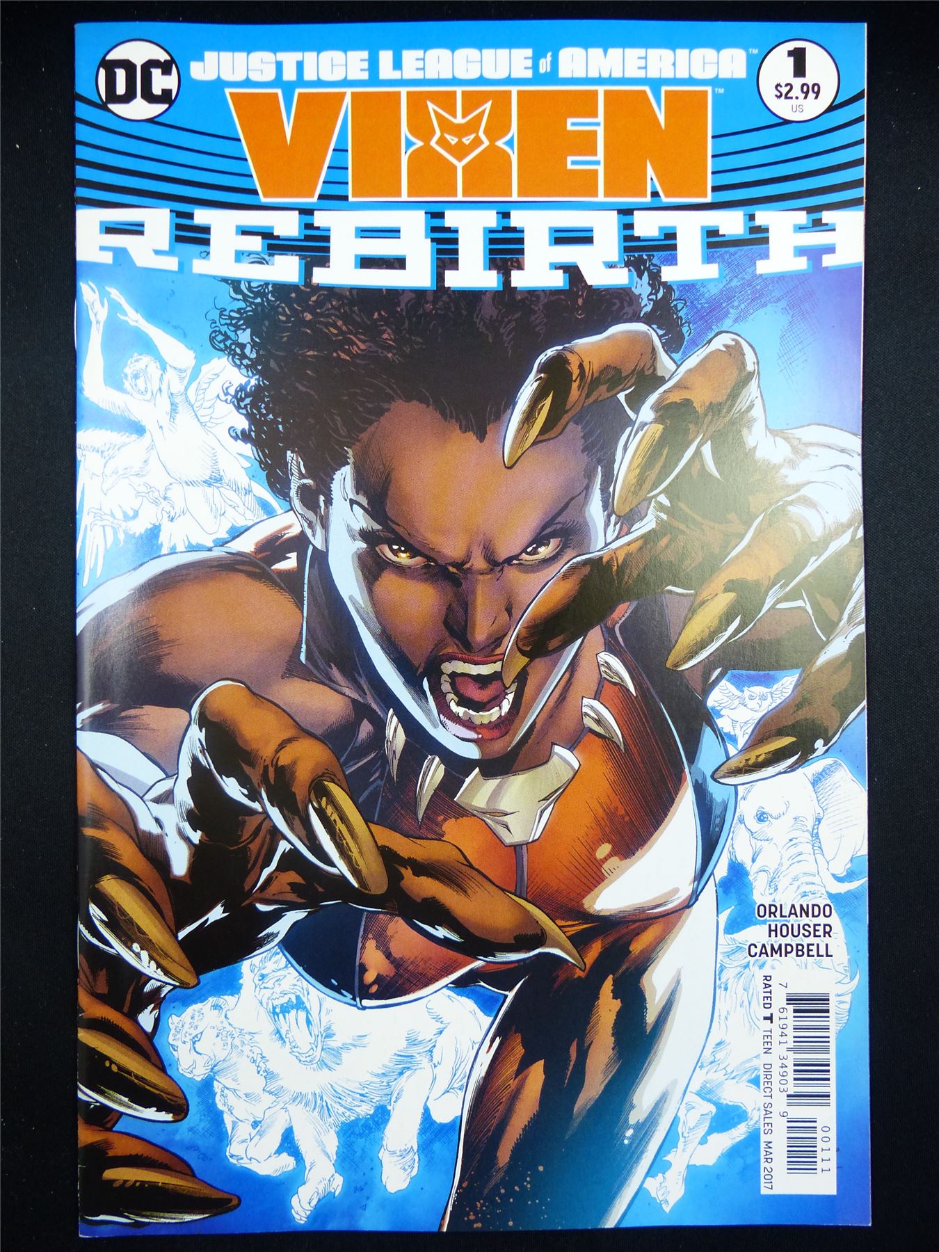 JUSTICE League of America: Vixen: Rebirth #1 - DC Comics #JJ