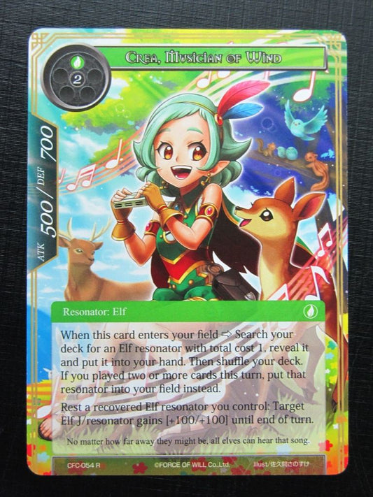 Force of Will Cards: CREA MUSICIAN OF WIND R # 26G97
