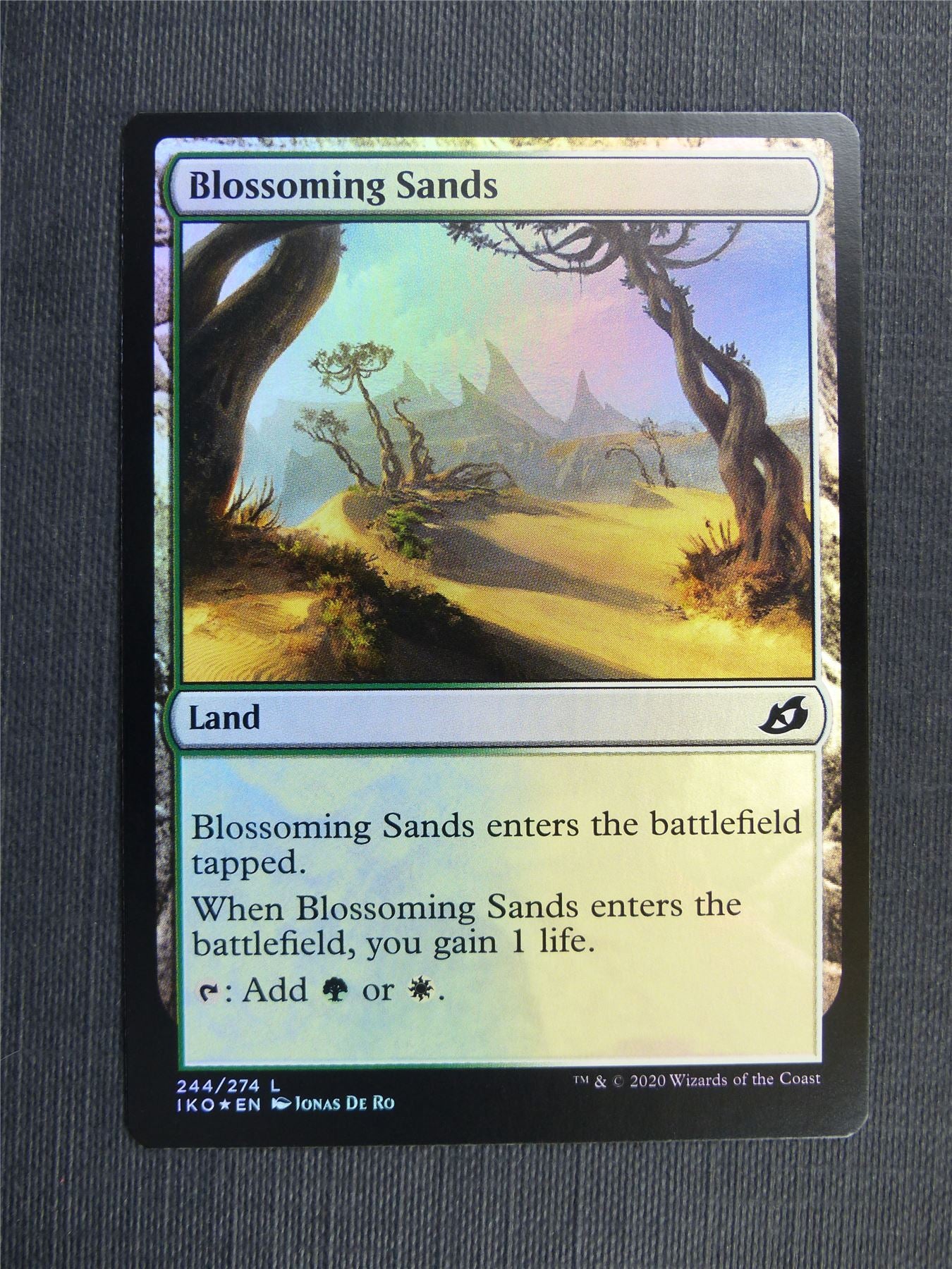 Blossoming Sands Foil - IKO - Mtg Card