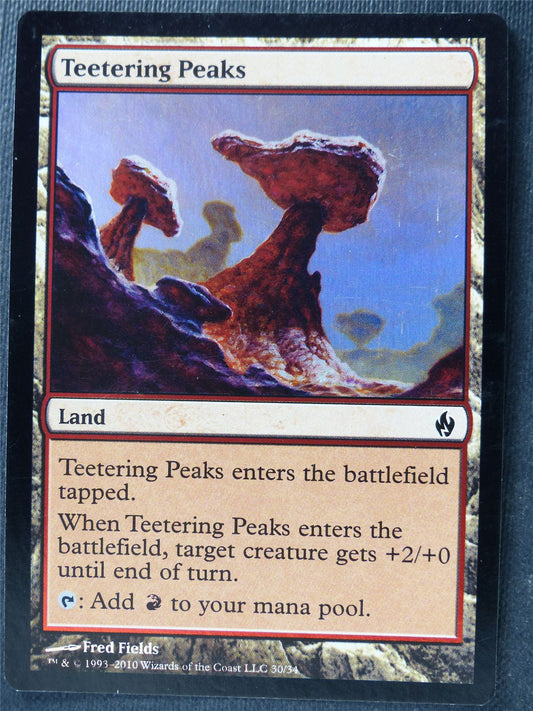 Teetering Peaks Foil - Mtg Card #4SQ