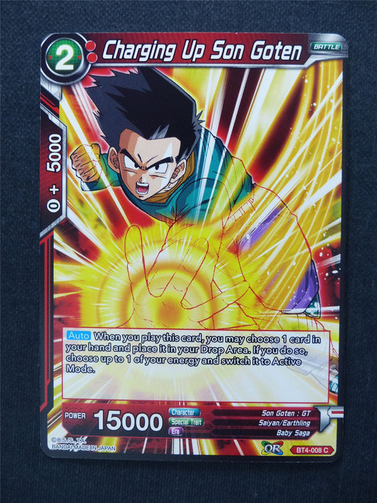 Charging Up Son Gohan - Dragon Ball Super Cards #DI