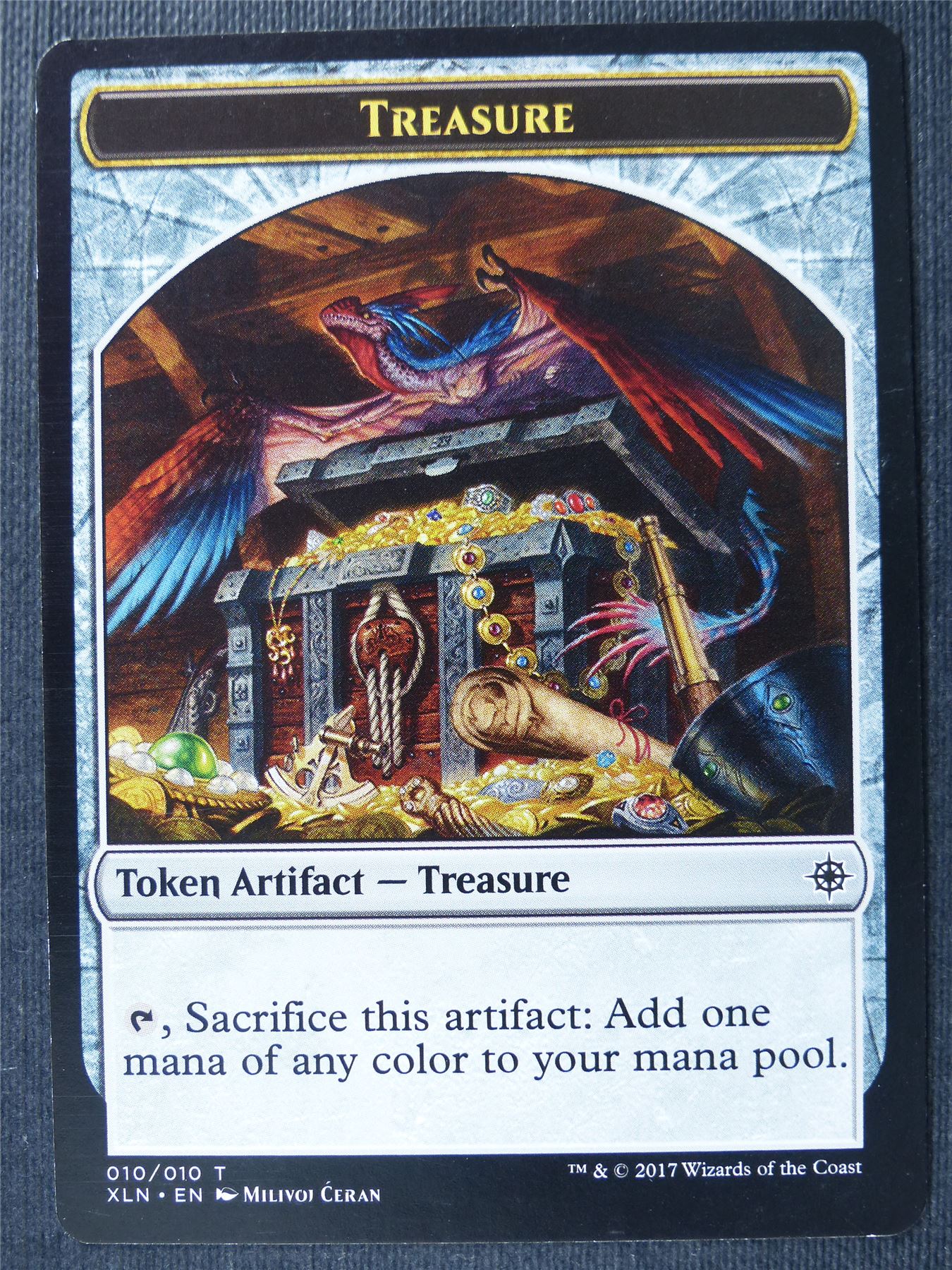 Treasure Token - Mtg Card #1XN