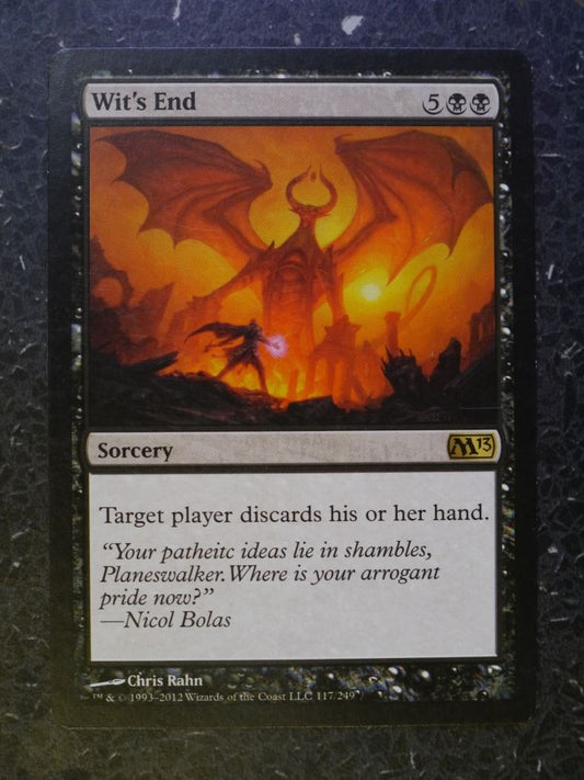 MTG Magic Cards: WIT'S END # 6E68