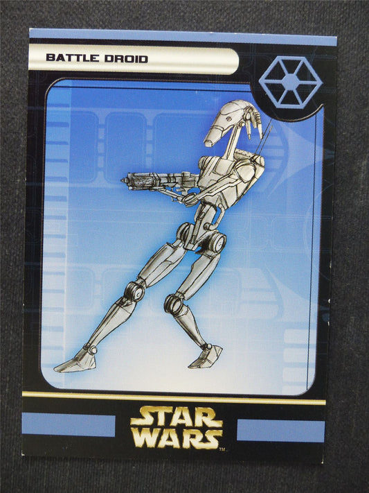 Battle Droid 6/60 - Star Wars Miniatures Spare Cards #8G