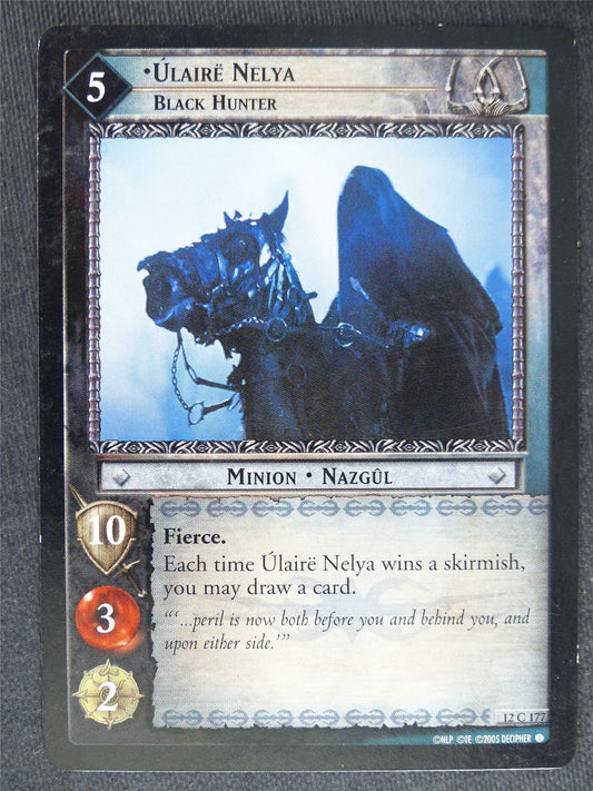 Ulaire Nelya 12 C 177 - played - LotR Cards #QP