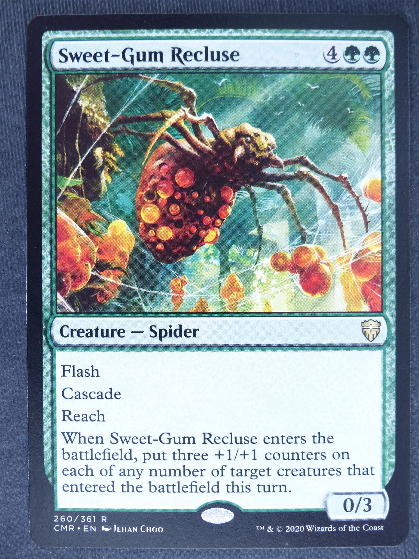 Sweet-Gum Recluse - Mtg Magic Cards #BK