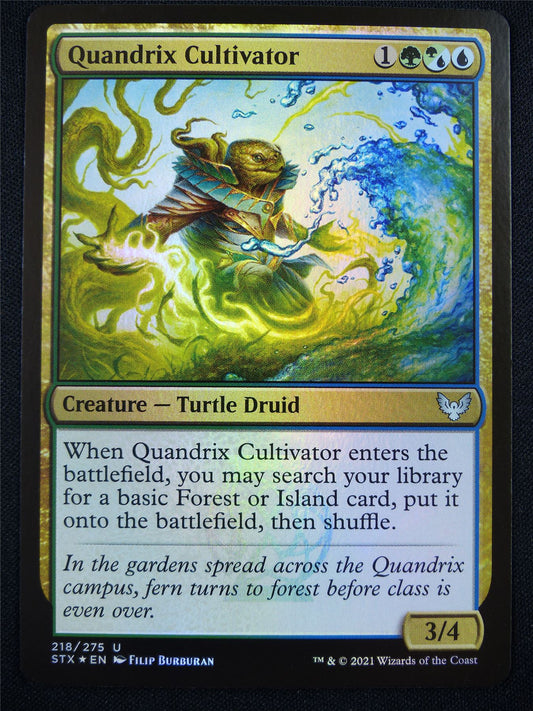 Quandrix Cultivator Foil - Mtg Card #1IM