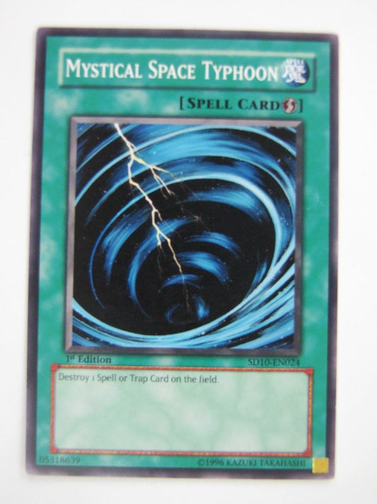 Yugioh Cards: MYSTICAL SPACE TYPHOON SD10 # 2H80