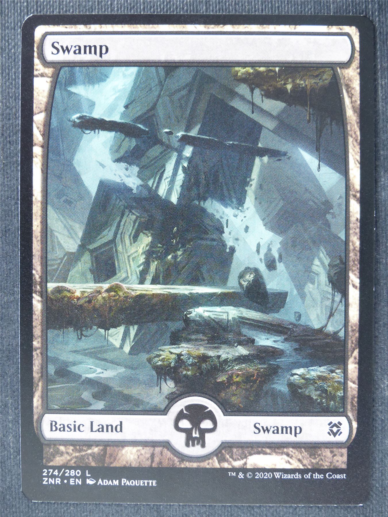 Swamp 274/280 Full Art - Mtg Magic Cards #PZ