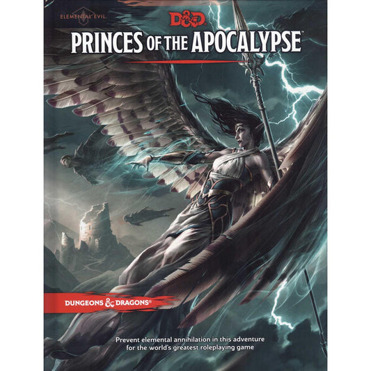Princes Of The Apocalypse - Elemental Evil - D&D - Dungeons And Dragons - RPG Book
